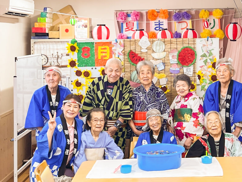引っ越し後初の夏祭りを開催しました！ 🎆👘